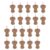 150pcs Wooden Push Pins Round Thumb Tacks for Cork Board Decorative