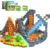 152PCS Magnetic Blocks-Build Mine Magnet World Dinosaur Set, Magnetic Tiles Building Blocks for Boys & Girls Age 3-5 4-8 5-7, Kids STEM Sensory Learning Outdoor Toys