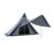 15.4′ x 15.4′ x 8.5′ Teepee Camping Tent, 2-3 Person Waterproof Outdoor Tent with Extended Porch Area, Floor, Aluminum Pole, Carry Bag for Hiking, Backpacking & Family Camping (Blue)