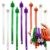 15PCS Halloween TPR Soft Rubber Wristbands, Pumpkin Ghost Skeleton, Witch Hat Theme, Universal Party Accessories for Kids and Adults, Stress-Relief Noodles, Halloween Prank Decorations, Random Colors