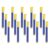 15pcs Portable Money Checker Pen for Currency and Bills, Blue Pp