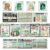 15Pcs Reading Comprehension Posters for Classroom Educational Motivational English Language Arts Bulletin Board Eucalyptus Read Posters for Elementary Middle High School Wall Art Decor, Farmhouse