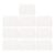 15pcs Refillable Blank Sponge Ink Pads for Crafts and Office Stamping