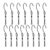 15pcs Stainless Steel Swivel Hook for Wind Chimes and Garden Bells