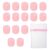 15pcs Washable Reusable Makeup Remover Pads Double Layer Pink 15