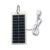 1.5W 5V Semi Flexible Solar Panel, USB Solar Charger for Outdoor Mobile Phone Power Bank 3.7V-5V Battery Fast Charging, 140x62mm