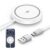 15W Magsafe Charger Magnetic Wireless Charger for Samsung Galaxy S26 Ultra S25 Ultra FE S24+ Z Fold Flip 7, Dual Port Wireless Fast Charging Pad with USB A/C Cable for iPhone 17 16 15 14 13 12 Series