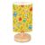 16-Color Table Lamp, Learning Adjustable Light Bedside Lamp with Wood Base
