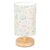 16-Color Table Lamp, Learning Adjustable Light Bedside Lamp with Wood Base