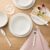 16-Piece Bubble Reactive Dinnerware Set (Cream) – Stoneware Service for 4 with Dinner Plates, Salad Plates, Pasta Bowls & Cereal Bowls – Microwave & Dishwasher Safe Tableware Set