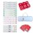 160 Acrylic American Colorful 4 Layer Mahjong Set in Tote