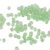 160pcs Teardrop Crystal Glass Beads, 4mm Vertical Hole Faceted Beads(Light Green)