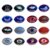 16PCS 3D Rugby Silicone Focal Beads Sports American Football Silicone Focal Bead for Beadable Pen Keychain Making DIY Pen Beads Making