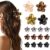 16 Pcs Flower Hair Clips for Women，Plumeria Claw Clips for Thick/Thin Hair