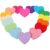 16 Pcs Heart Sticky Notes, 2.8 x 2.8 in / 7 x 7 cm, Cute Colorful Heart Shaped Note Pads, Removable Self Stick Notes for Kids Activities, Teachers, Home, Office, Valentine’s Day