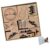 16Pcs Landscape Art Stamps Wooden Set for Scrapbooking Journaling Card Crafting Travel Journal Stamps
