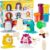 16PCS Play Color Dough Set for Kids Ages 3+,Hair Salon Dough Play Toys