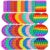 16Pcs Rainbow Pop it Fidget Toy, Stress Reliever,Push Sensory Toys，Pop Fidgets Pack Party Favors for Kids & Adults,,Stress Relief Gifts for Easter,Christmas,Birthday,Party Supplies,Classroom