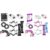 16Pcs Sensory Fidget Toys with Fidget Spinner,Spiky Sensory Finger Acupressure Rings Bike Chain Marble Mesh Fidgets Quiet Toys for Autism,Anxiety Toy Easter Stocking Stuffers Gift for Boys Girls