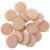 16pcs Unfinished Round Wood Coins for DIY Arts and Crafts 5cm 10mm