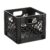 16QT Heavy Duty Milk Crate with Handles – Stackable HDPE Storage Bin