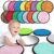 16 Set Round Montessori Sensory Mini Mats Textured Sensory Tiles ＆ Wall