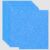16 Sheets Glitter Foam Sheets Paper 6″ x 8″ (Blue)