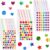 1710Pcs 0.6″ Holographic Reward Stickers Shiny Star Heart Flower Stickers for Kids Classroom Behavior Chart Teacher School DIY Craft Supplies