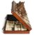 17″ Magnetic Wooden Chess Set for Adults Kids, Chess Board Games with Magnetic Pieces & Extra Queens, Folding Portable Travel Large Unique Chess Sets for Tournament Professional Beginner