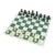 17″ Portable Chess & Checkers Set, Travel Board Games for Kids and Adults, Folding Chess Game Sets with PU Mat Storage Bag