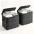 180L XXL Foldable Fabric Storage Bin with Zipper Lid & Reinforced Handles, Large Clothes Storage Organizer Container for Bedding, Blankets, Sweaters, Closet Storage & Moving Supplies (2)