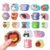 180 Pcs Animal Anxiety Sensory Stickers, Textured Calm Strips for Mental Health, Autism, Adhesive Tactile Sensory Decals for Stress Relief, Classroom & Office Haves for Adults & Teens