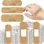 180pcs Fabric Adhesive Bandages Breathable Wound Care Band Aid Strips Skin