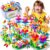184Pcs Flower Garden Building Toys with Storage Box for Girls Ages 3-8