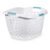 1.8 Bushel Hip Grip Laundry Basket with 3 Carry Handles, White