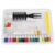 18 Color Water Marbling Paint Kit for Paper Art, Beginner Friendly Water Pigment Set for Children, Parent Child Interaction, A5 (A5 Painting Tray 18 Colors Gift Box)