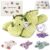 1.8 LB Microwavable Triceratops Weighted Stuffed Animal with Gift Box