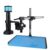 18MP HDMI USB Industrial Digital Video Microscope Camera 120X 180X 300X + 144 LED Lights Lamp for Jewelry Phone Repair Tool Kit (Colour: Rotating Bracket Magnification: 300X) (Rotating Bracket 180X)