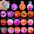 18pcs Light Up Animal Pop Balls Fidget Toys Party Favors for Kids 4-8 8-12 Sensory Squeeze Toys Stress Relief Balls Goodie Bag Stuffers Birthday Gifts Classroom Prizes Pinata Stuffers Treasure Box Toy