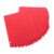 18pcs Red Plastic Double Pocket Foldable Folder for Office Papers