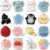18PCS Squishy Toys Set, Cute Animal & Food Squeeze Toy Pack, Mochi Style Soft Sensory Fidget Toys Collection, Slow Rising Stress Relief Hand Toy Set, Party Favors, Office & Classroom Prizes