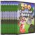 18Pcs Zoo Animal Coloring Books Bulk for Kids – 9″x11″ Animal Party Favors with Jungle Safari Animals and Activity Sheets for Goodie Bags, Classrooms and Themed Birthday Supplies (Pack of 18)
