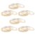 18rolls Nail Art Masking Adhesive Tape Set, 3 Roll Sizes