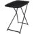 18″ x 26″ Adjustable Height Folding Table, Portable Desk, Black