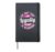 18 years girl Joke funny saying 18th girl birthday Hardcover Journal, Black
