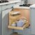 19.5″ W x 21″ D Wide 2 Tier Pull Out Cabinet Organizer with Hard Close, U Bracket and Heavy Duty Steel Rails, Left Side Under Sink Storage Rack w/ 100 lbs Load Capacity for Kitchen, Bathroom