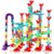 197Pcs Marble Run,Marble Maze Game Construction Building Blocks Toys for Kids,Marbles Track Race Set Educational Learning Toy Gift for Boys Girls(147Parts+50Glass Marbles)