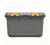 19.8 Gallon Waterproof Storage Bin with Lid, Large Plastic Gasket Tote Gray