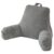 19″ Back Support Pillow for Dorm Room Essentials,Gray Corduroy,Large