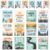 19 PCS Moving Mountains Welcome Posters Set Mountain Themed Classroom Inspirational Educational Poster Moving Mountain Road Trip Positive Quote Sayings Wall Art for Middle High School Office Decor